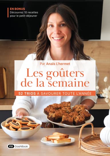 book card cover - Les goûters de la semaine